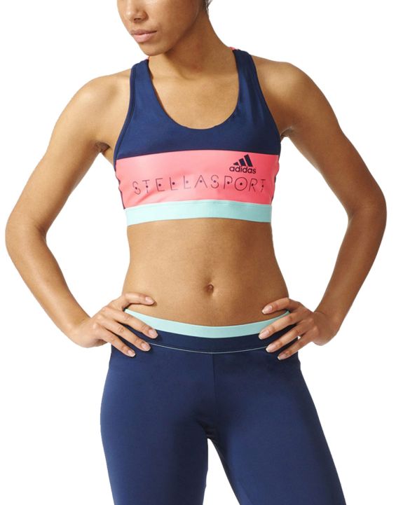'ADIDAS Stellasport Padded Sports Bra Navy