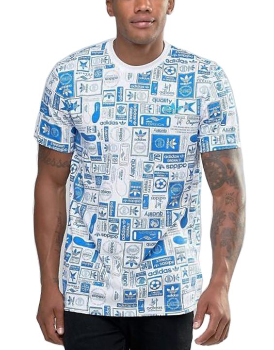 'ADIDAS Street Graphic AOP Tee