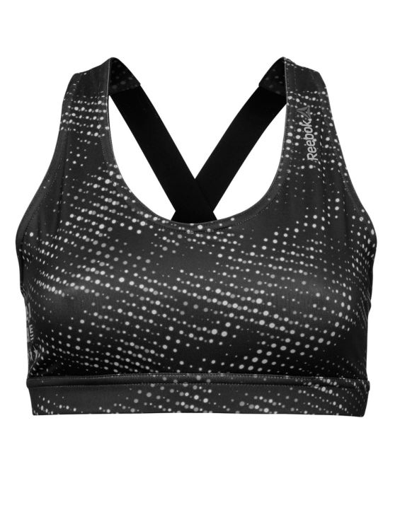 'REEBOK Gymana Sports Bra Black