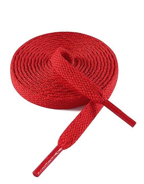 'SALAMANDER Flat Laces Red 140cm