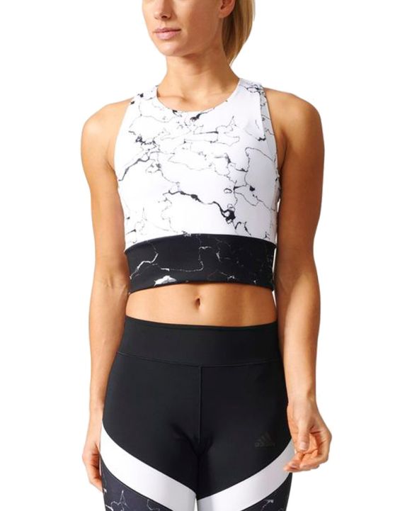 'ADIDAS Marble Speed Crop Top