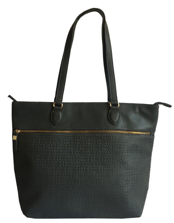'CARPISA Knit Bag Grey