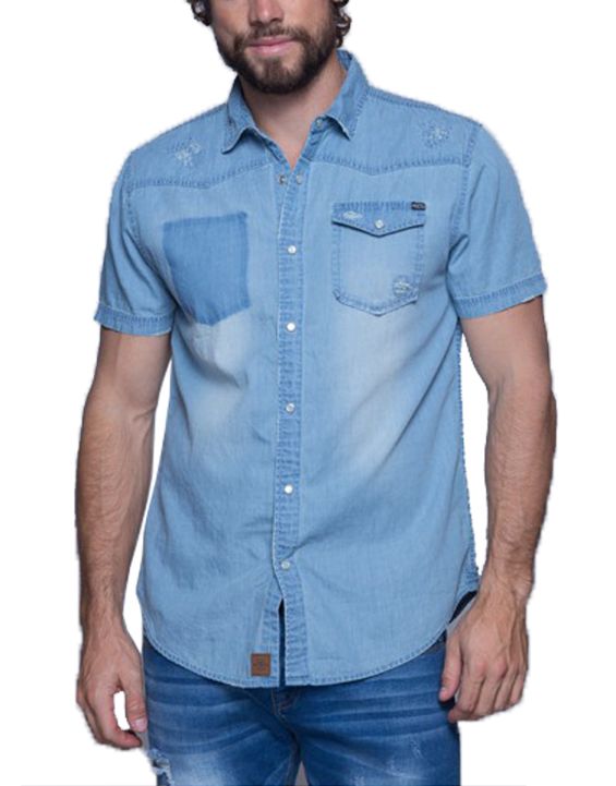 'MZGZ Celin Shirt Light Blue