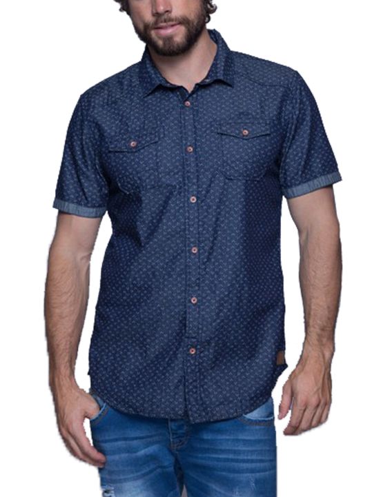 'MZGZ Coster Shirt Dark Blue