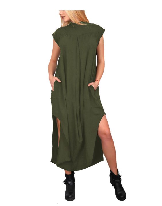 'NEGATIVE Dea Dress Green