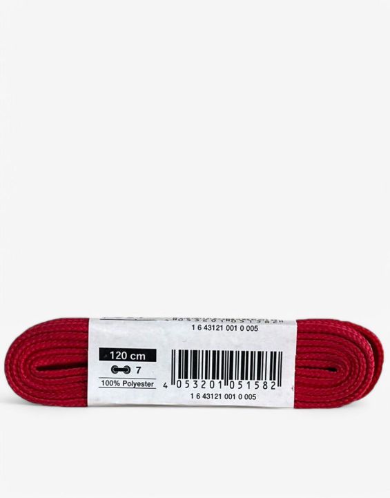 'BAMA Flat Laces Red 120cm