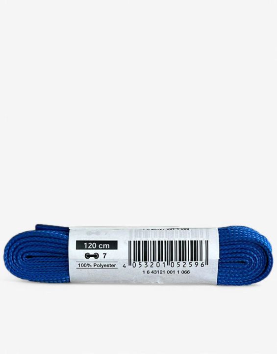 'BAMA Flat Laces Blue 120cm
