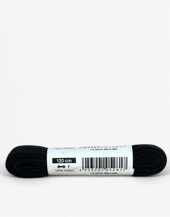 'BAMA Sport Flat Laces Black 120cm