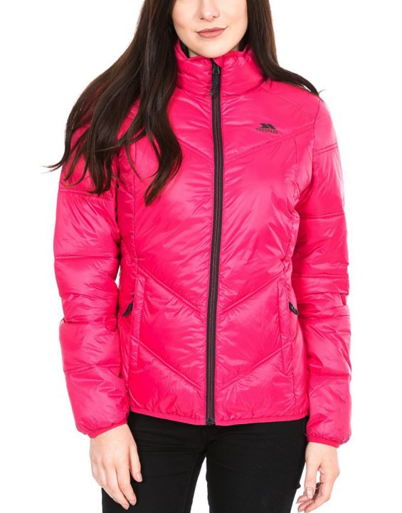 'TRESPASS Nakina Jacket Cerise