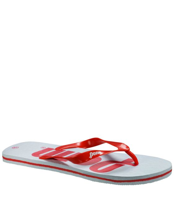 'PENN Logo Flip White Red