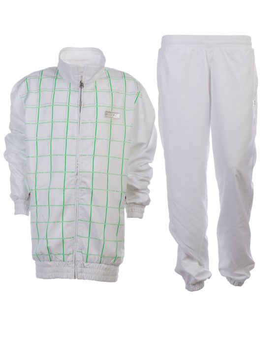 'LOTTO Denzel Tracksuit White/Green K