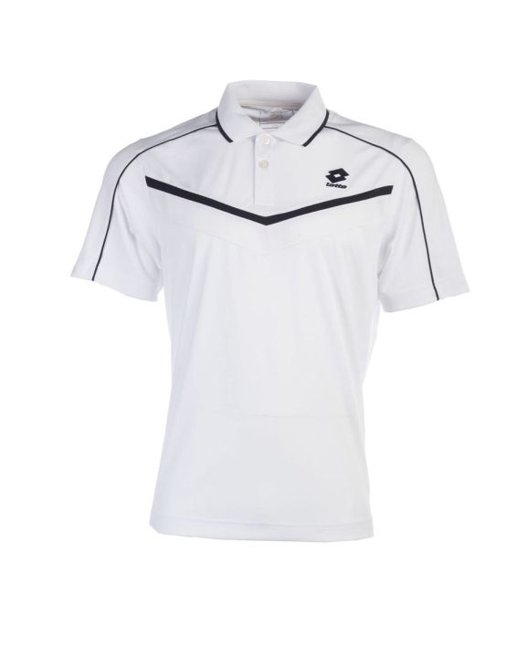 'LOTTO Lawn Polo Tee White
