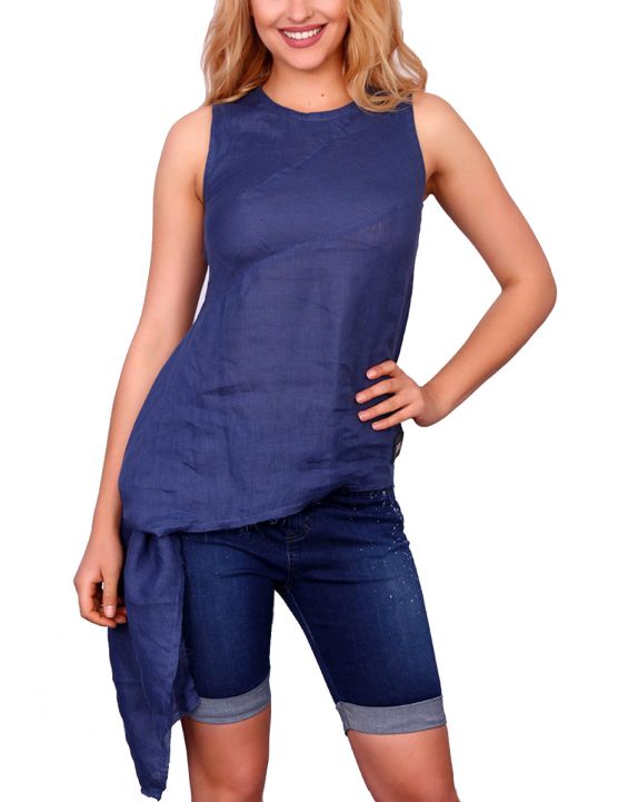 'NEGATIVE Nebesna Blouse Blue