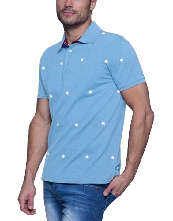 'WILD STREAM Peter Tee Light Blue