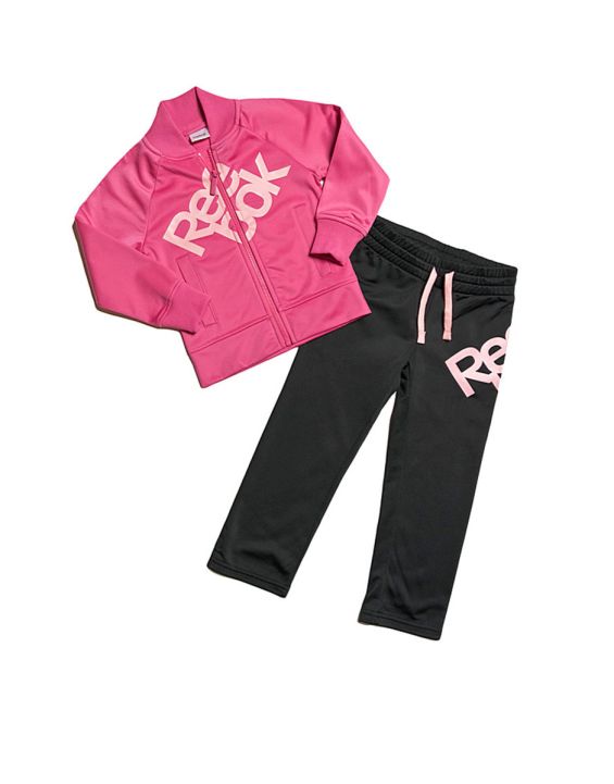 'REEBOK Tricot Logo Tracksuit Pink W