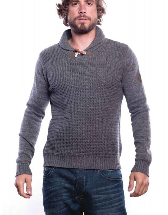 'MZGZ Scowl Pullover Grey