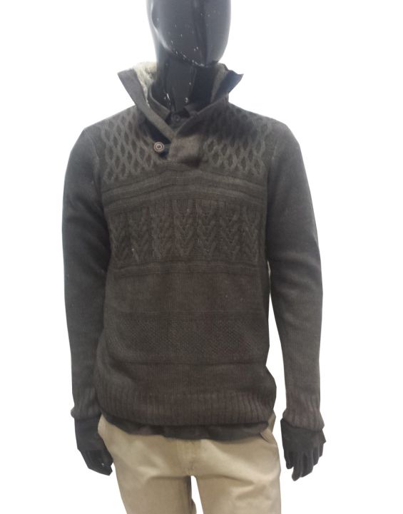 'MZGZ Shimere Pullover Br Melange