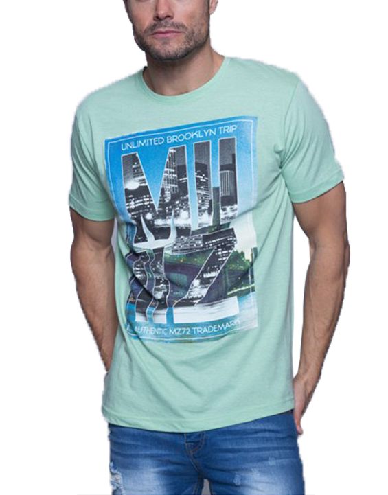 'MZGZ The Bloom Tee Green