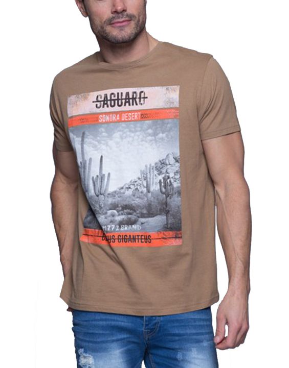 'MZGZ Thecrow Tee Brown