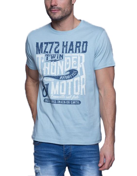 'MZGZ The Device Tee Light Blue