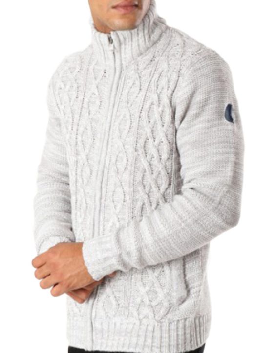 'MZGZ Silverstar Cardigan White