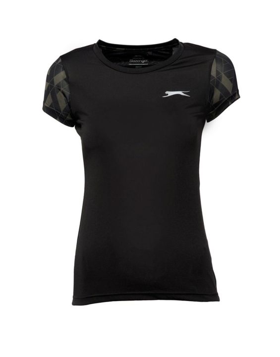 'SLAZENGER Felix V2 Tee Black Khaki