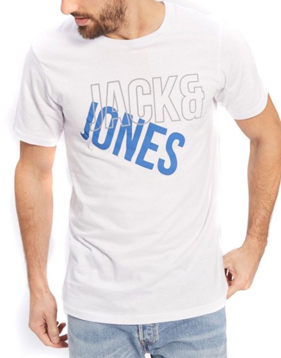 'JACK&JONES Conewmoha Tee White