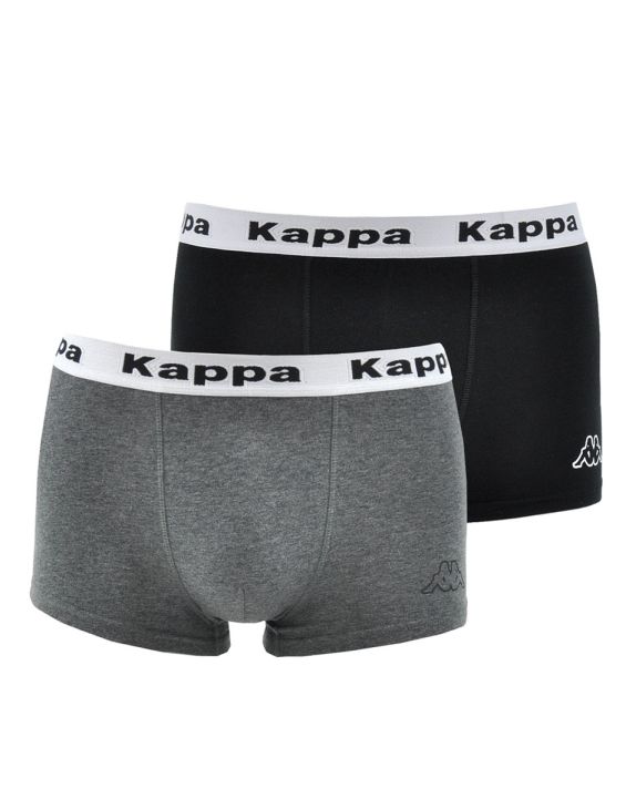 'KAPPA Zappy Boxer 2pack Black/Dark Grey