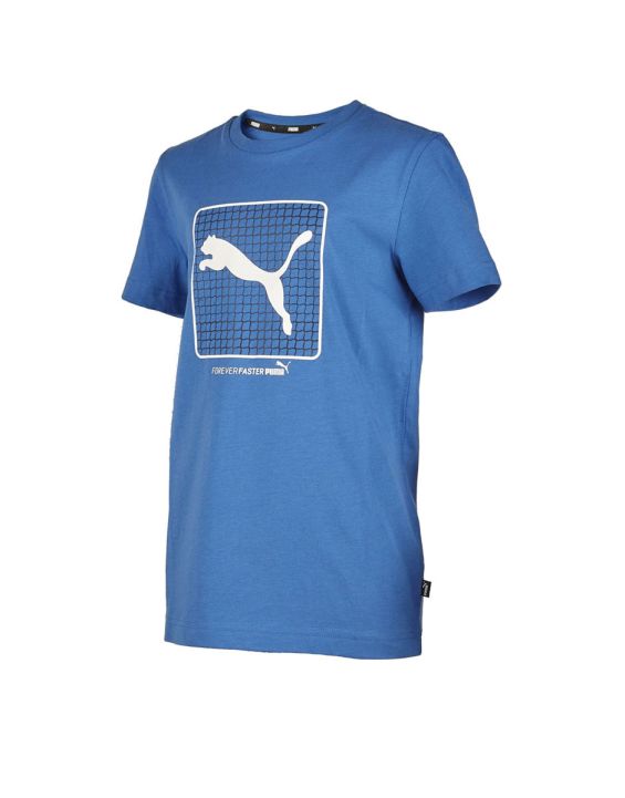 'PUMA Style Sweat Tee Blue