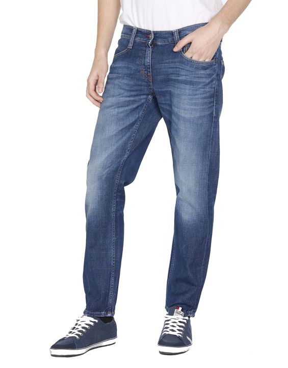 'MUSTANG Oregon Tapered Jeans Blue
