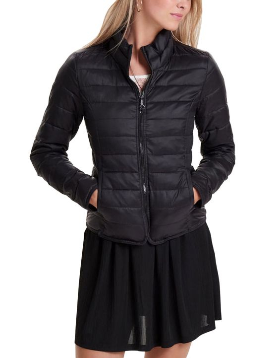 'ONLY Short Quilted Jacket Black