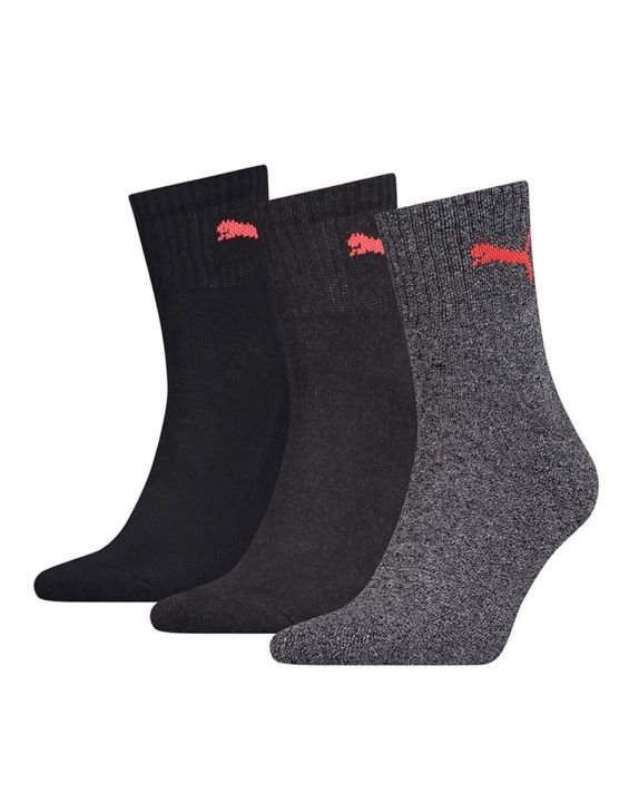 'PUMA Soft Cotton Logo Socks 3 Pack BGA