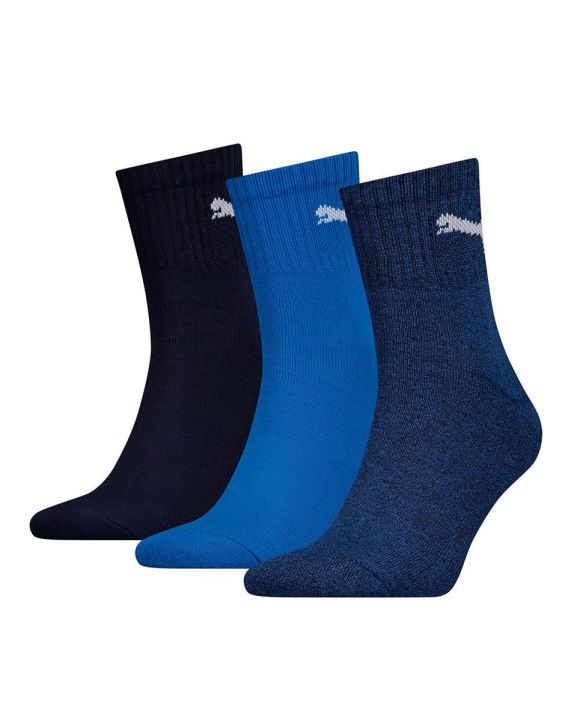 'PUMA Soft Cotton Logo Socks 3 Pack BBN