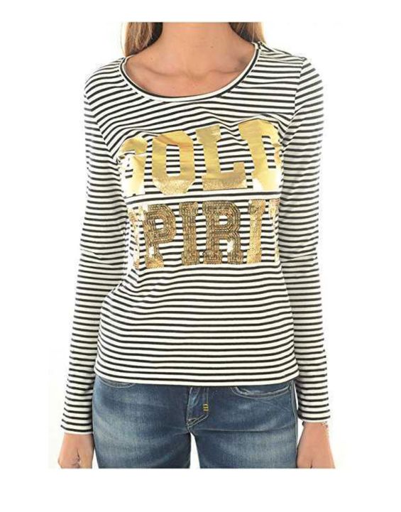 'ONLY Gold Spirit Blouse White