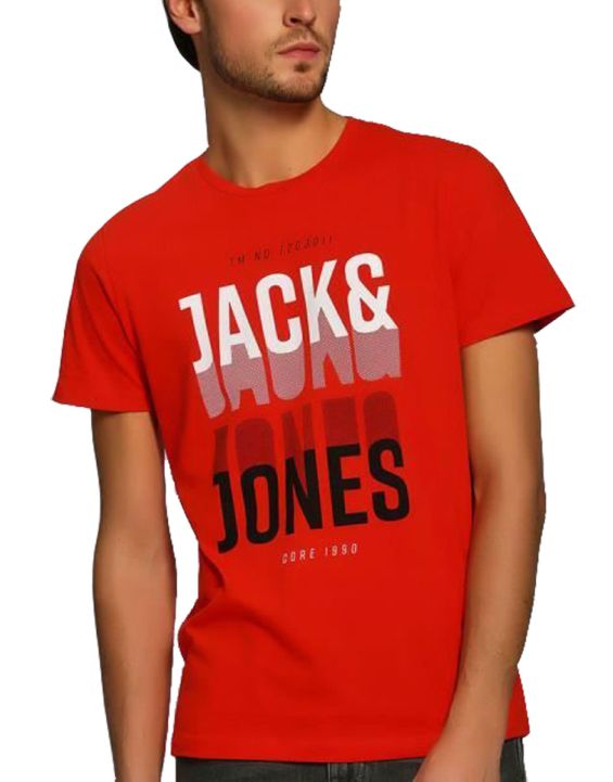 'JACK&JONES Booster Tee Orange