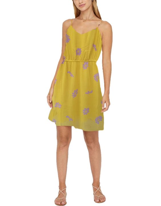 'VERO MODA Kleid Dress Lemon