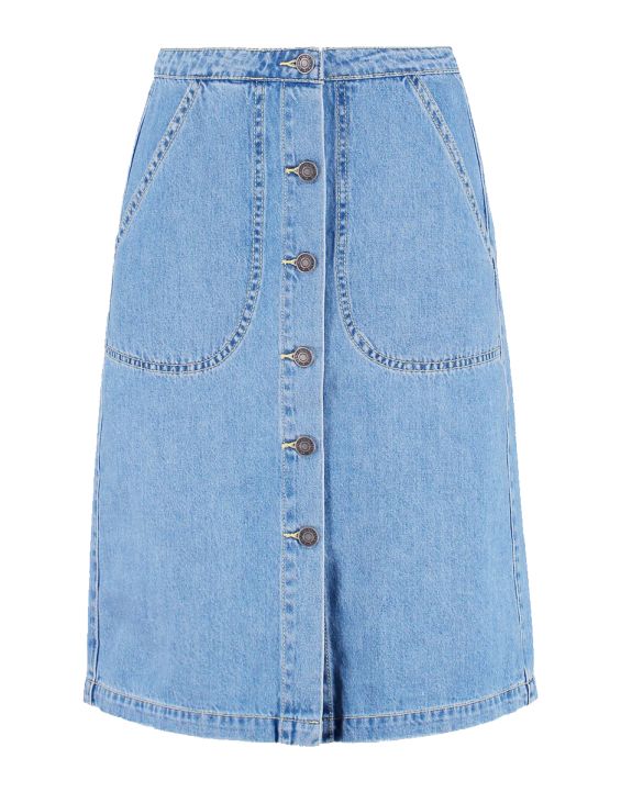 'VERO MODA Jeans Skirt Blue