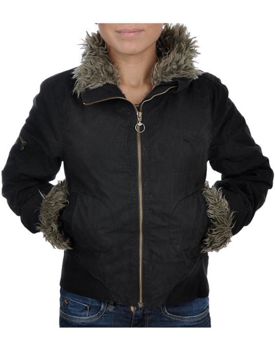 'PUMA Crop Sherpa Jacket