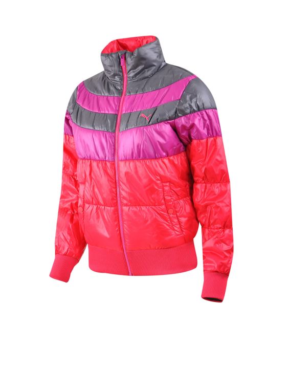 'PUMA Colorblock Padded Jacket Pink