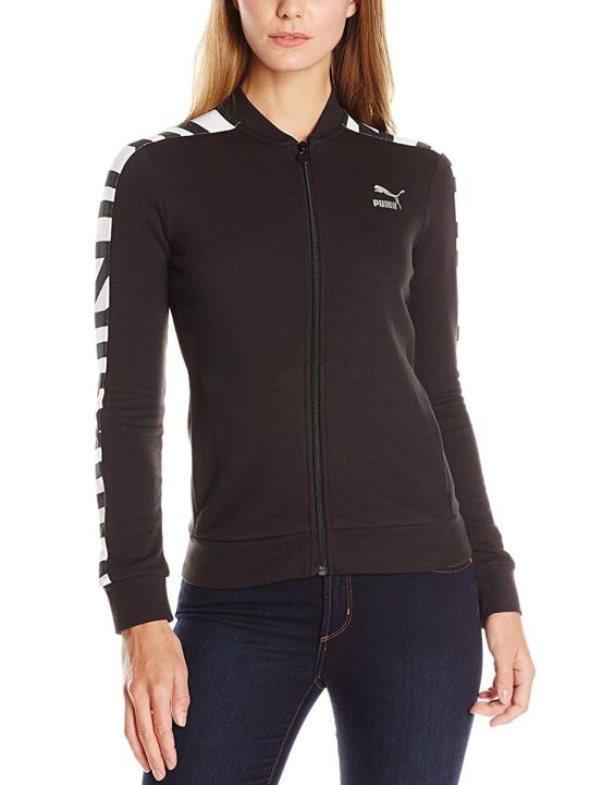 'PUMA AOP Track Jacket Black