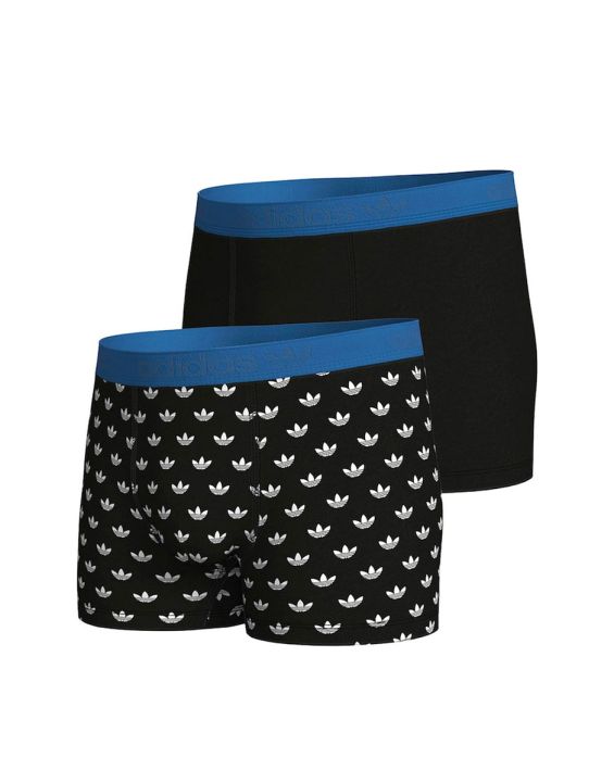 'ADIDAS 2-Packs Comfort Flex Cotton Boxer Black/Multi