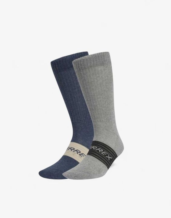'ADIDAS 2-Packs Terrex Socks Navy/Grey 'ADIDAS 2-Packs Terrex Socks Navy/Grey