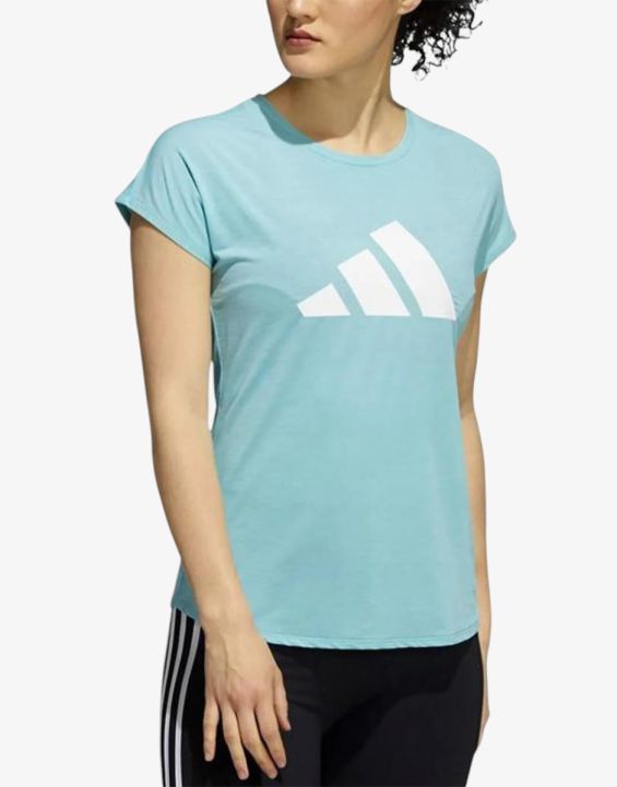 'ADIDAS 3-Stripes Training Tee Blue