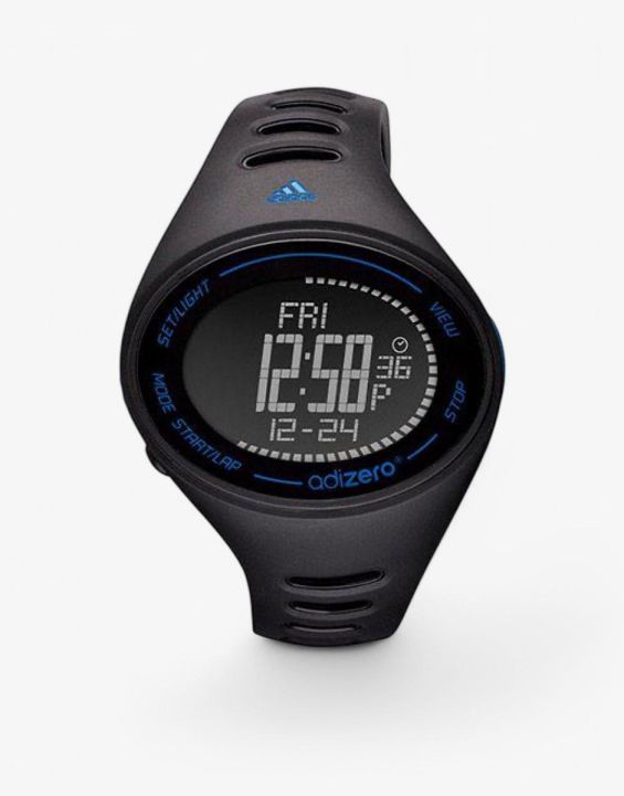 'ADIDAS AdiZero Digital Rubber Watch Black
