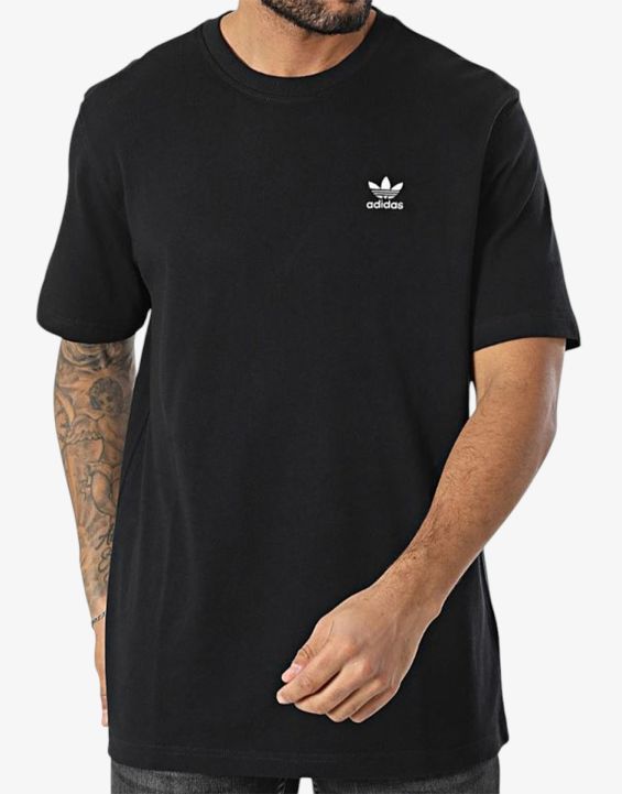 'ADIDAS Adicolor Classics Back Front Trefoil Boxy Tee Black