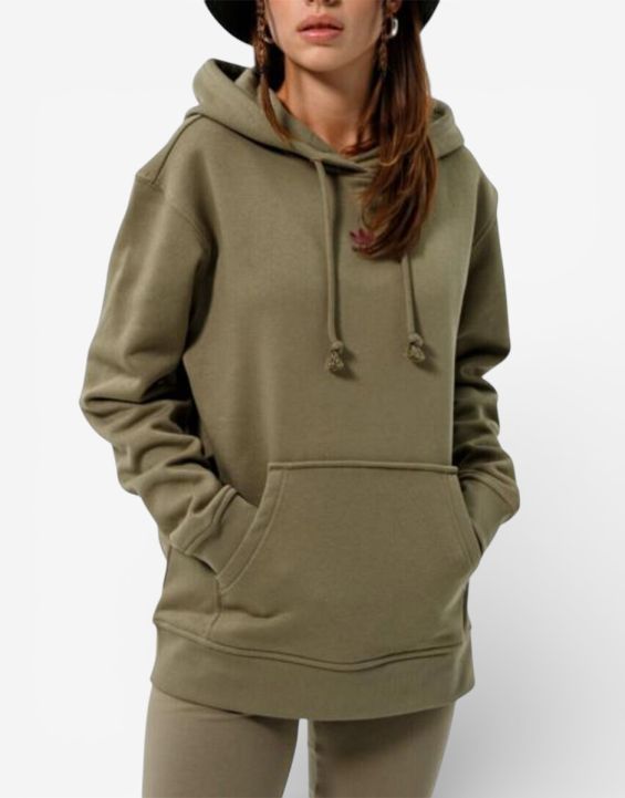 'ADIDAS Adicolor Essentials Fleece Hoodie Green