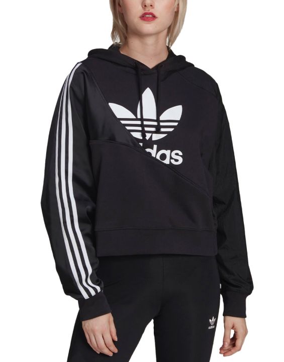 'ADIDAS Adicolor Split Trefoil Hoodie Black