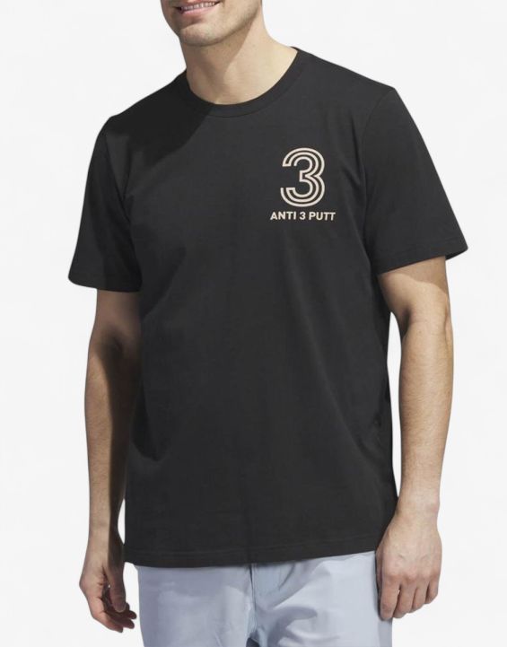 'ADIDAS Adicross Anti 3 Putt Golf Tee Black 'ADIDAS Adicross Anti 3 Putt Golf Tee Black