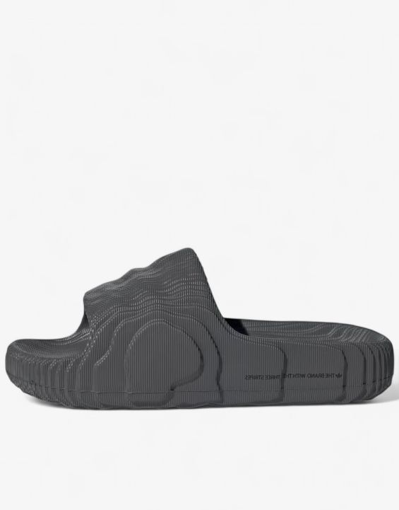 'ADIDAS Adilette 22 Slides Dark Grey 'ADIDAS Adilette 22 Slides Dark Grey