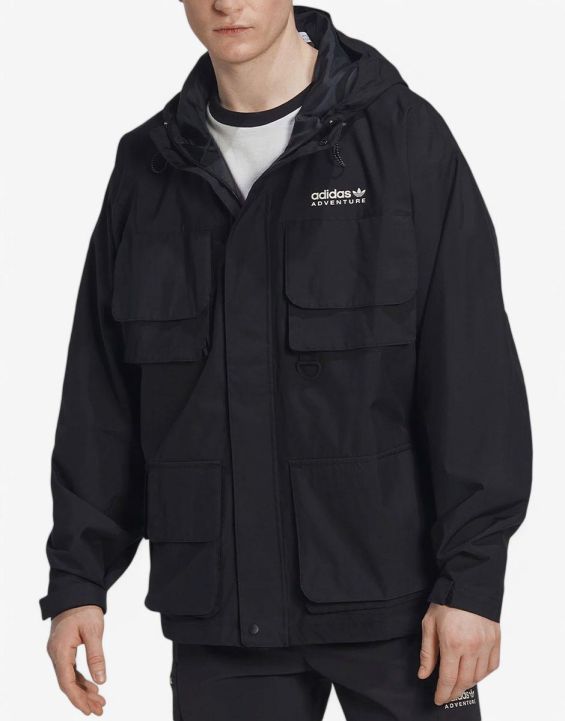 'ADIDAS Adventure Loose Fit Jacket Black